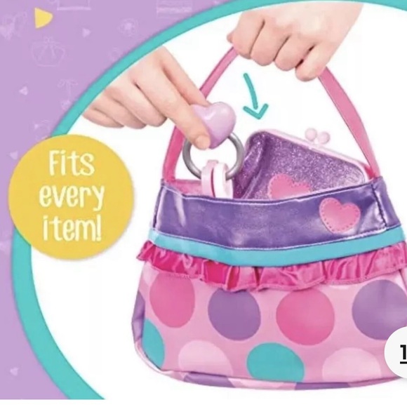 Play Circle by Battat Princess purse style set pretend play multicolor bag NIB - Picture 7 of 7